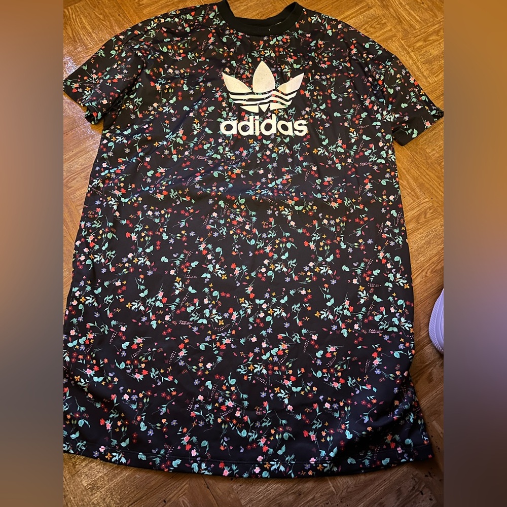 Adidas Floral shirt